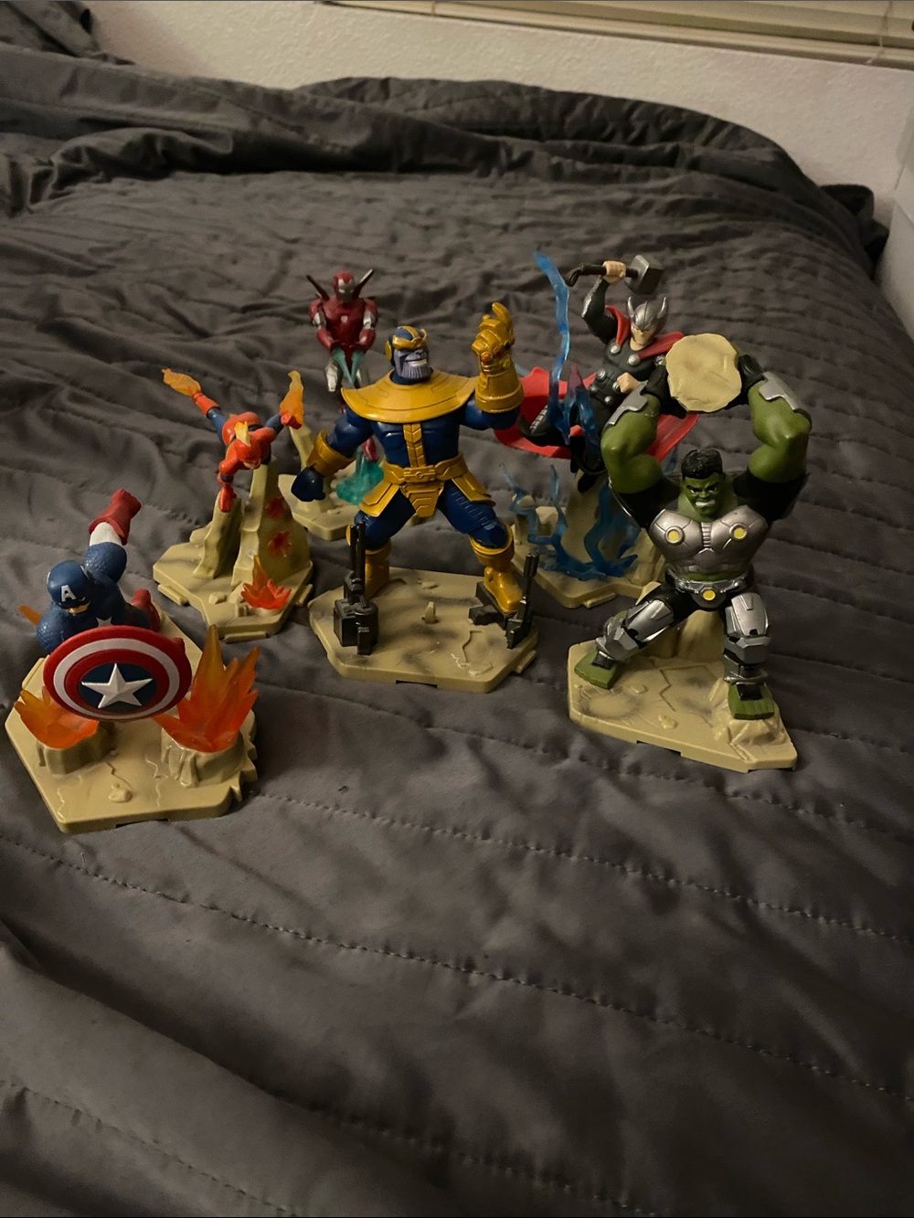 Marvel Superhero Action Figure Set